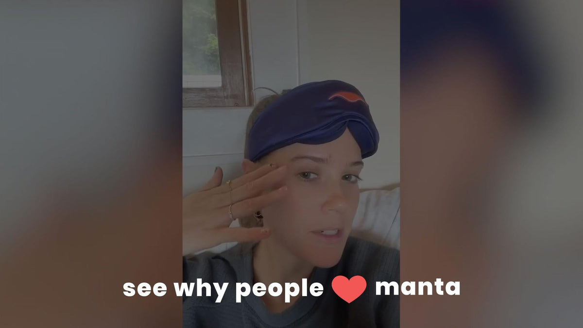 Manta SILK Sleep Mask - 10% Off