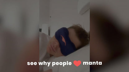 Manta SILK Sleep Mask - 10% Off
